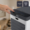 Rafraîchisseur Évaporatif 75W – Réservoir 5L – Double Oscillation
