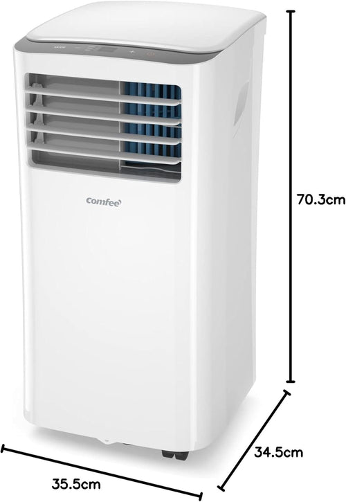 Climatiseur Mobile Comfee 9000 BTU – 3-en-1 – Follow Me – Mode Nuit