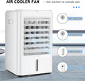 Rafraîchisseur d'Air Portable 4L – 3 Vitesses – Oscillation Grand Angle – Silencieux