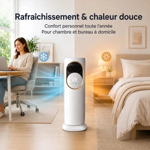 Climatiseur Mobile 4L sans Évacuation – Chaud & Froid