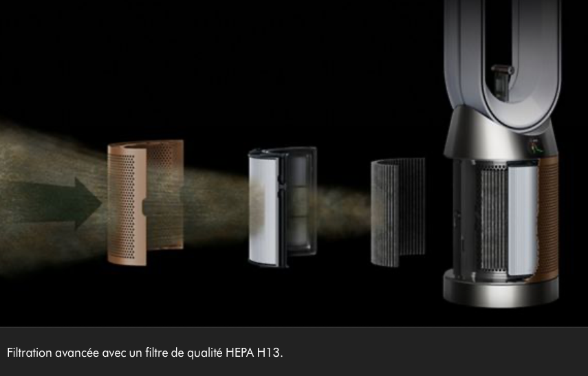 Ventilateur Purificateur Dyson Find+Follow™ – 350°