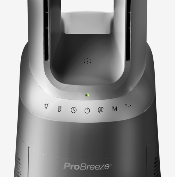 Ventilateur Colonne Pro Breeze OmniAir 104 cm – Sans Pales – Purificateur HEPA13