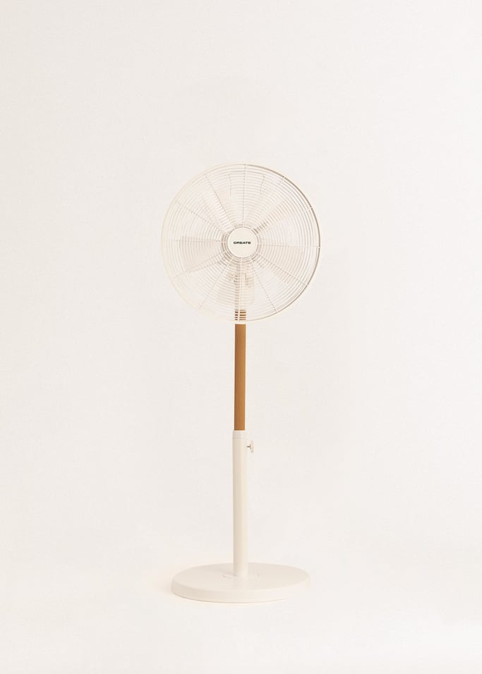 Ventilateur sur pied oscillant de style rétro 50 W -